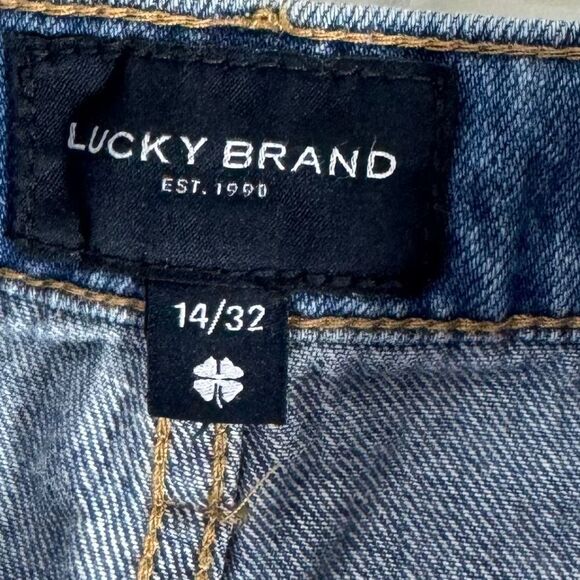 Lucky Brand Distressed.High Waist Cutoff Shorts Sz  14/32 - Picture 9 of 9